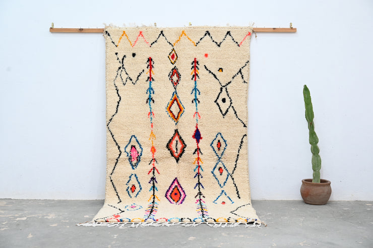 Tapis Azilal fait main, 260 x 145 cm, AZO-496