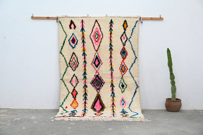 Tapis Azilal fait main, 245 x 150 cm, AZO-497