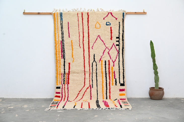 Tapis Azilal fait main, 255 x 145 cm, AZO-502