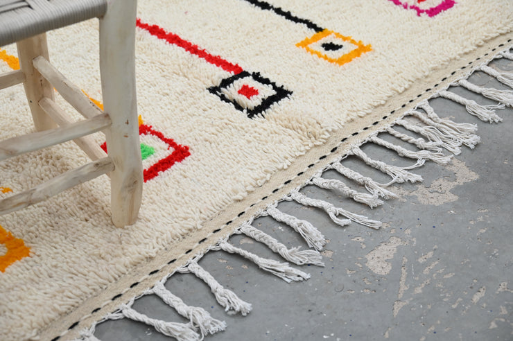 Tapis Azilal fait main, 245 x 145 cm, AZO-506