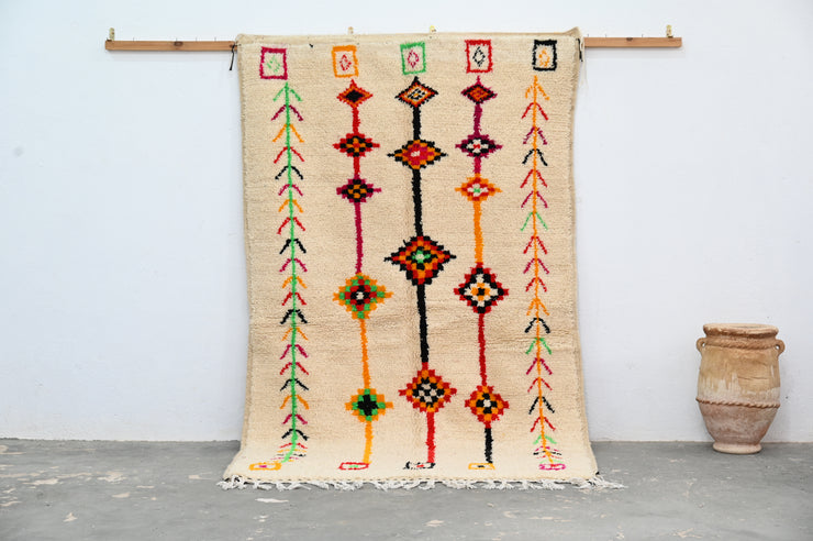 Tapis Azilal fait main, 245 x 145 cm, AZO-506