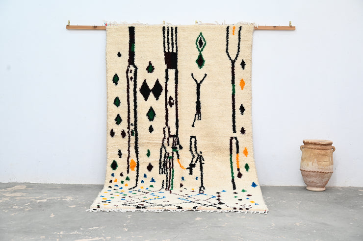 Tapis Azilal fait main, 275 x 155 cm, AZO-510