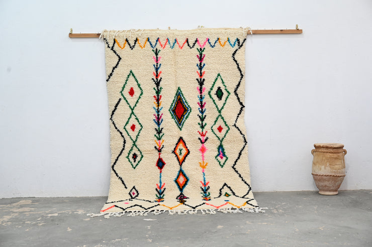 Tapis Azilal fait main, 240 x 150 cm, AZO-511