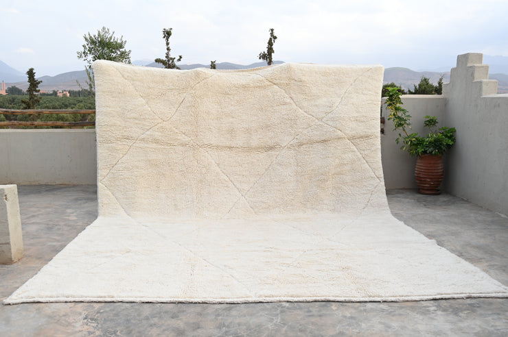 ALFOMBRA GRANDE Beni Ouarain, 395 x 355 cm, GO-MRIRT