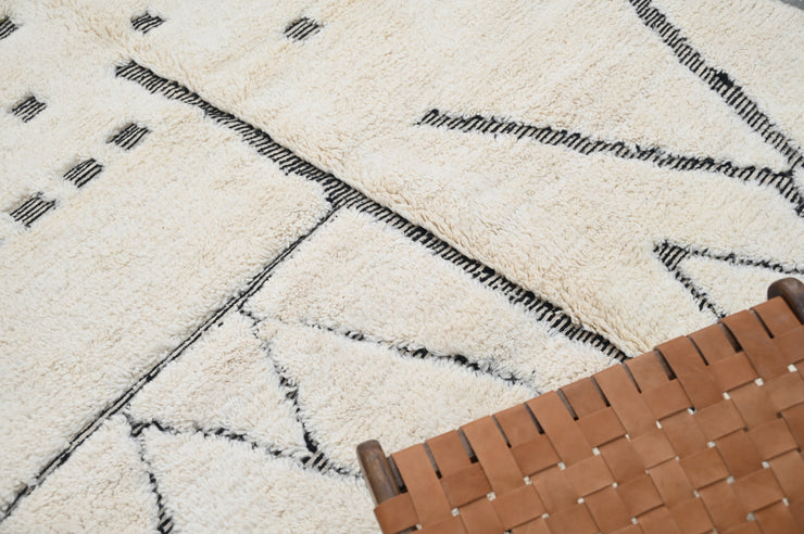 STOR Beni Ouarain Tæppe, 300 x 205 cm, GO-833