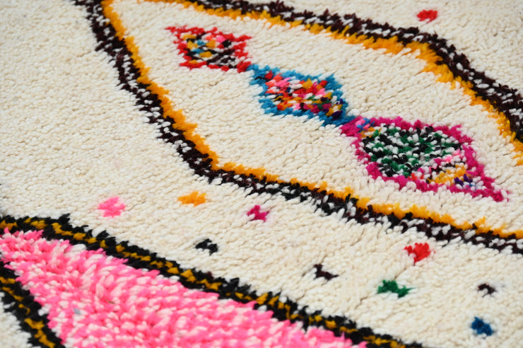 Tapis Azilal fait main, 245 x 145 cm, AZO-517