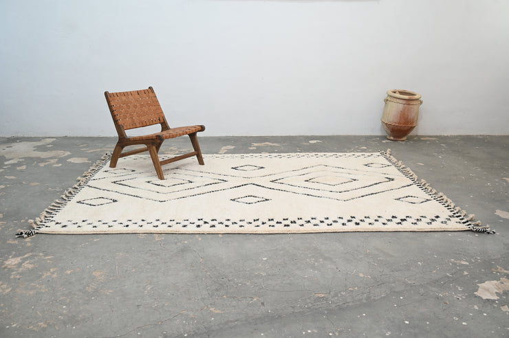 STOR Beni Ouarain Tæppe, 300 x 215 cm, GO-835