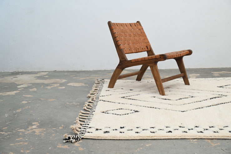 STOR Beni Ouarain Tæppe, 300 x 215 cm, GO-835