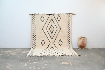 STOR Beni Ouarain Tæppe, 300 x 215 cm, GO-835