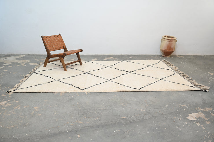 STOR Beni Ouarain Tæppe, 325 x 215 cm, GO-837