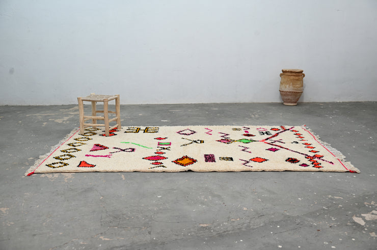 Tapis Azilal fait main, 245 x 145 cm, AZO-521