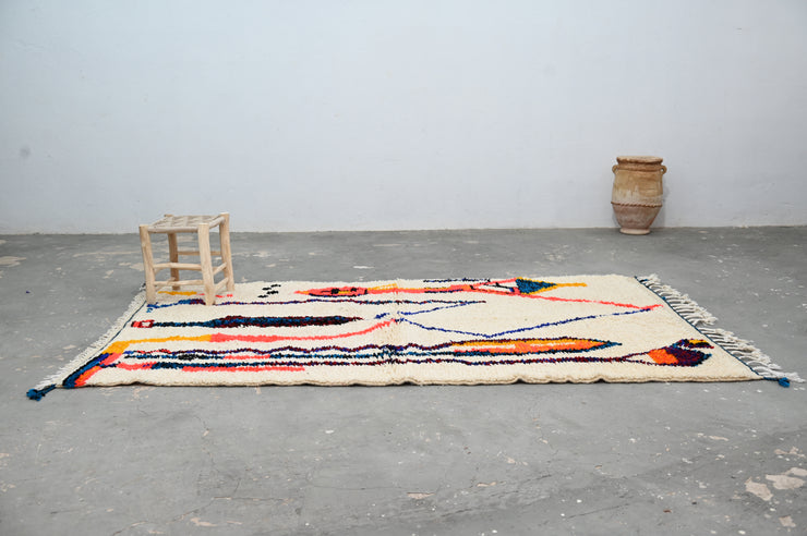 Tapis Azilal fait main, 250 x 145 cm, AZO-523