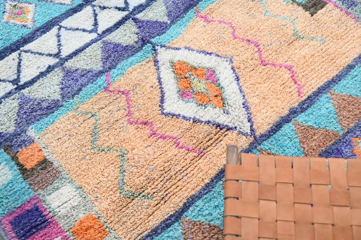 Håndlavet Azilal Tæppe, 260 x 165 cm, AZO-690