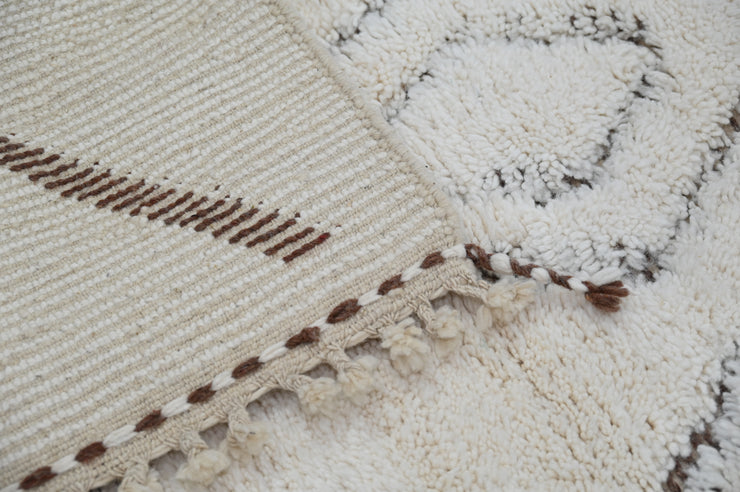 Beni Ouarain Rug, 145 x 115 cm, PO-416