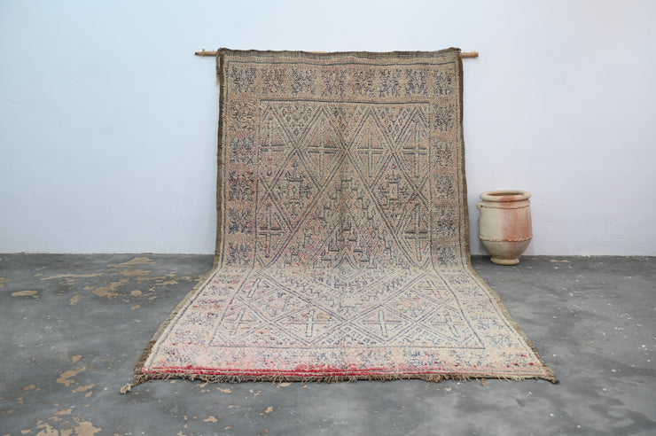 Vintage 1970s Beni M’Guild Rug, 400 x 225 cm, V-122
