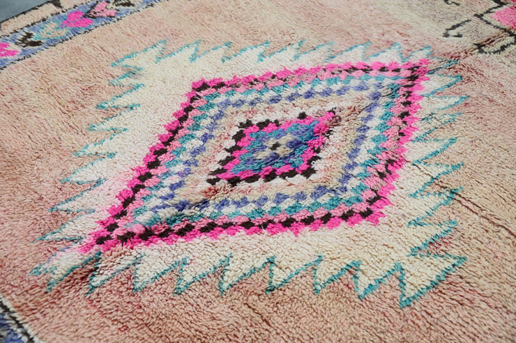 Vintage 1970s Handwoven Boujaad Rug, 355 x 200 cm, V-124