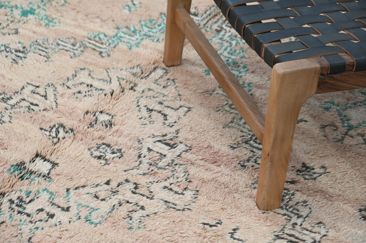 Vintage 1970s Handwoven Boujaad Rug, 320 x 180 cm, V-125