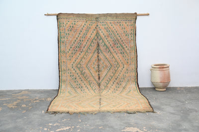 Vintage 1970s Beni M’Guild Rug, 295 x 185 cm, V-128