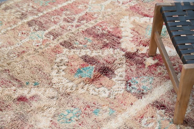 Vintage 1970s Handwoven Boujaad Rug, 305 x 210 cm, V-131