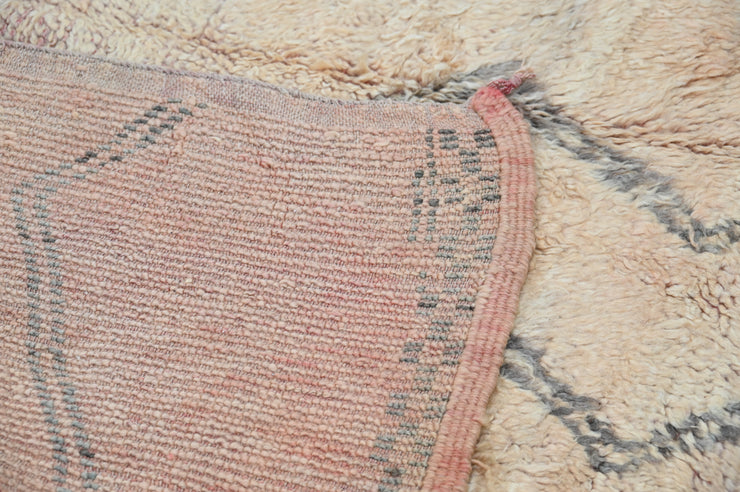 Vintage 1970s Handwoven Boujaad Rug, 280 x 185 cm, V-133