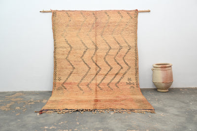 Vintage 1970s Handwoven Boujaad Rug, 280 x 185 cm, V-133