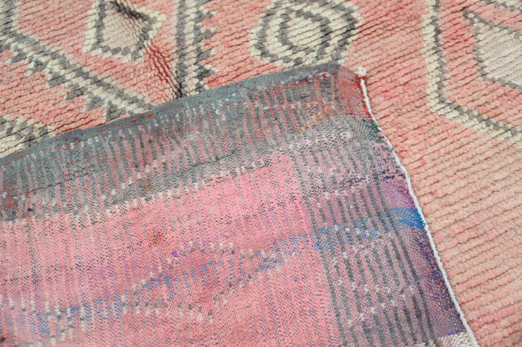 Vintage 1970s Handwoven Boujaad Rug, 340 x 150 cm, V-139
