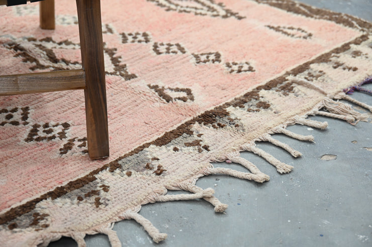 Vintage 1970s Handwoven Boujaad Rug, 340 x 150 cm, V-139