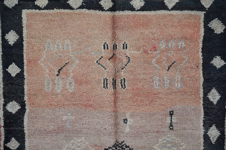 Vintage 1970s Boujaad Rug, 315 x 155 cm, V-140