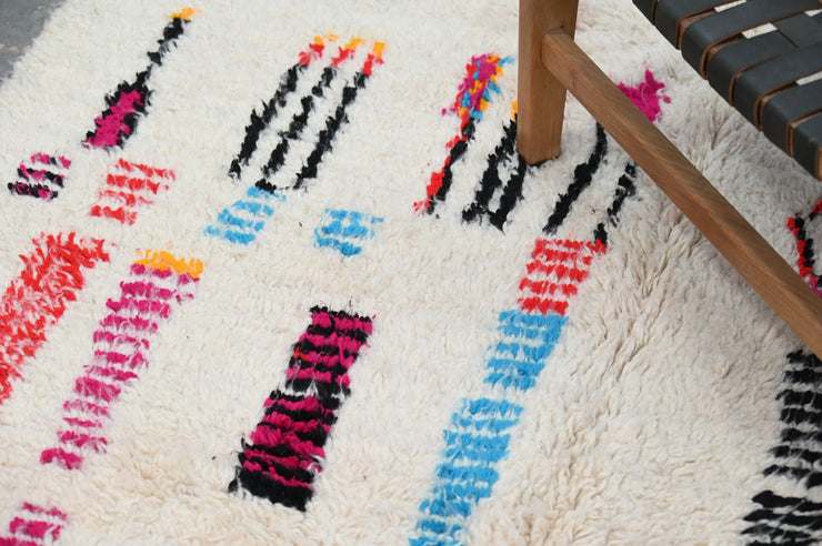 Handmade Azilal Rug, 220 x 145 cm, AZO-604