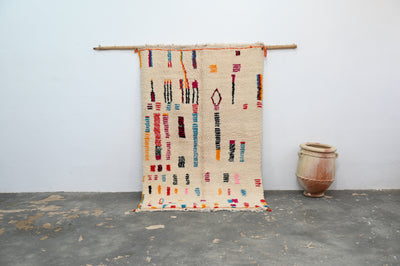 Handmade Azilal Rug, 220 x 145 cm, AZO-604