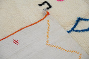 Handgemaakte Azilal Tapijt, 245 x 145 cm, AZO-240