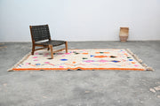 Handgjord Azilal-matta, 250 x 160 cm, AZO-542