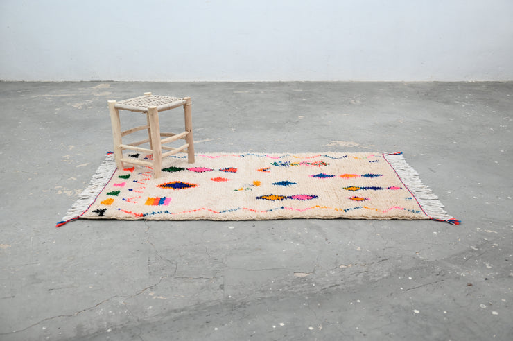 Tapis Azilal fait main, 165 x 90 cm, PO-427