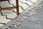 Beni Ouarain Rug, 235 x 150 cm, AZO-607