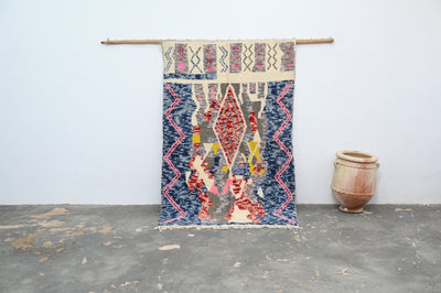 Handmade Azilal Rug, 210 x 140 cm, AZO-608