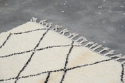 Beni Ouarain Rug, 235 x 140 cm, AZO-612