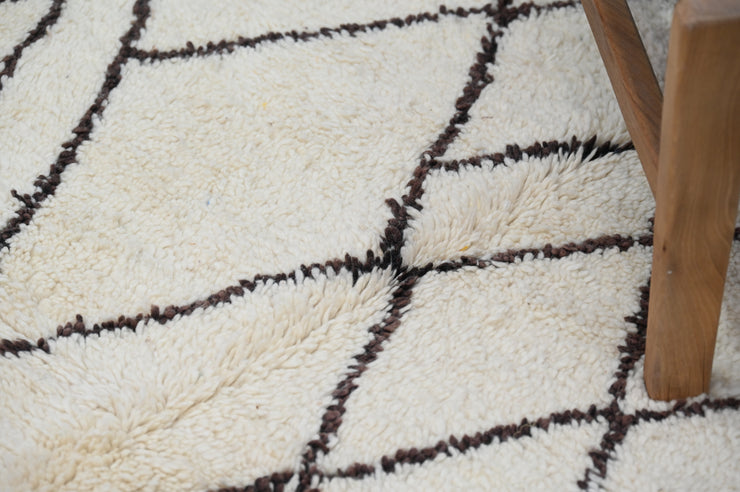 Beni Ouarain Rug, 235 x 140 cm, AZO-612