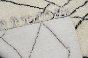 Beni Ouarain Rug, 235 x 140 cm, AZO-612