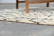 Beni Ouarain Rug, 220 x 145 cm, AZO-615