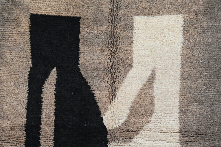 Handgjord Azilalmatta, 260 x 150 cm, AZO-549