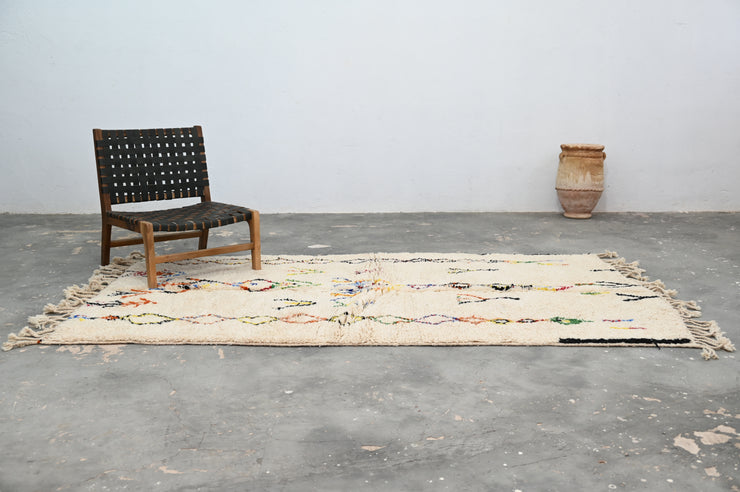Handgjord Azilalmatta, 260 x 150 cm, AZO-551