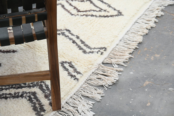 Beni Ouarain Rug, 235 x 145 cm, AZO-617