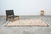 Handgjord Azilal-matta, 230 x 130 cm, AZO-556