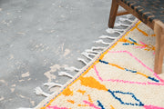Handgjord Azilalmatta, 250 x 145 cm, AZO-559