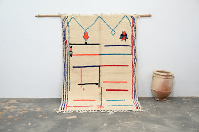 Handmade Azilal Rug, 235 x 160 cm, AZO-625