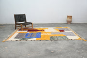 Handgjord Azilal-matta, 255 x 180 cm, AZO-563