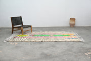 Handgjord Azilal-matta, 255 x 145 cm, AZO-564