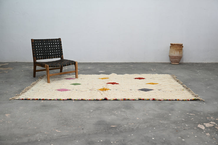 Handgjord Azilalmatta, 250 x 140 cm, AZO-565