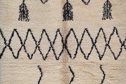 Beni Ouarain Rug, 240 x 140 cm, AZO-635