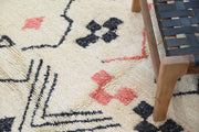 Handmade Azilal Rug, 230 x 145 cm, AZO-640